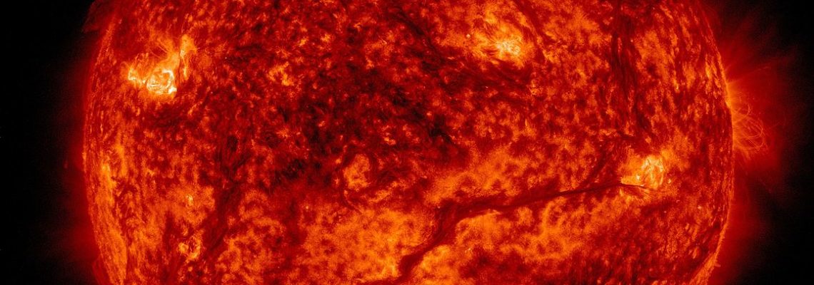 An image of the sun from NASA's Solar Dynamics Observatory.